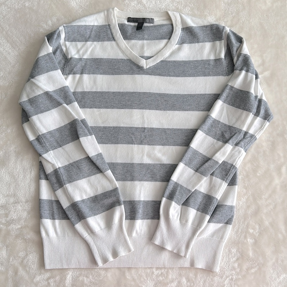 Old Navy Striped Cotton Sweater Size Medium
